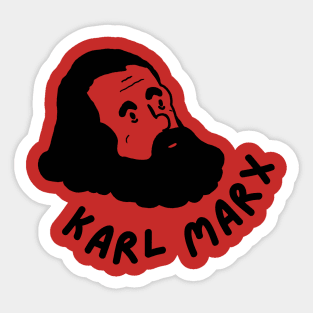 Karl Marx Sticker